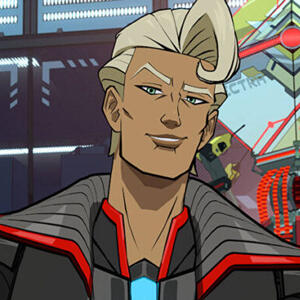kale vandelay from hi-fi rush, screenshot from late gameplay.