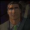 sam ortez (locus) from red vs blue, screenshot of his face from season 14.